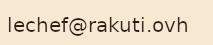 Adresse du chef